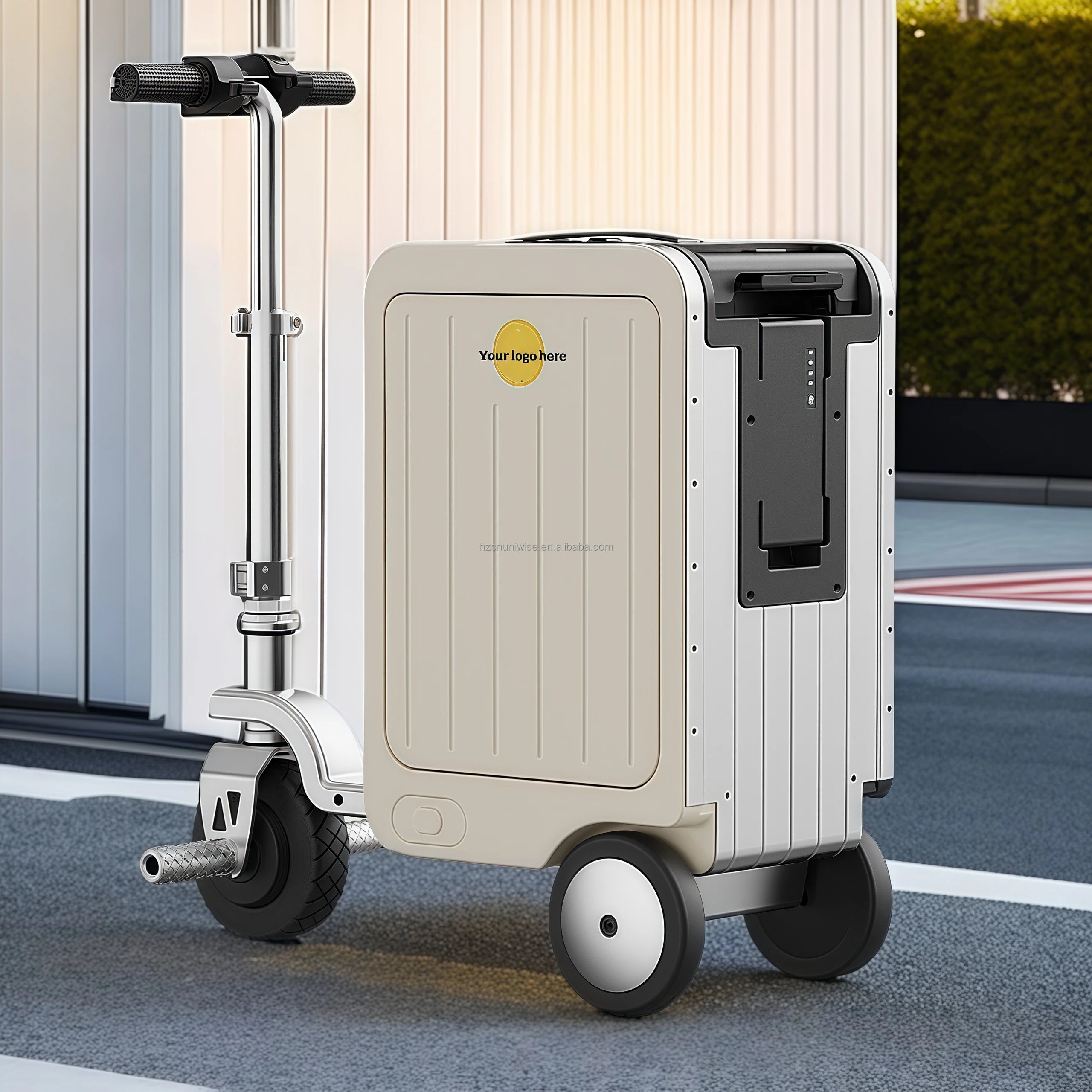 2025 Newest Smart Electrical Motorized Luggage with USB Charging, FAA Carry-On Approved, 10km Range | Kimlud Outdoor...