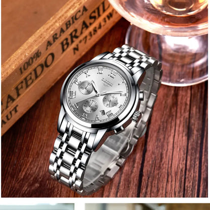 New Fashion Women Watches LIGE Top Brand Ladies Luxury Creative Steel Women Bracelet Watches Female Quartz Waterproof Watch Gift
