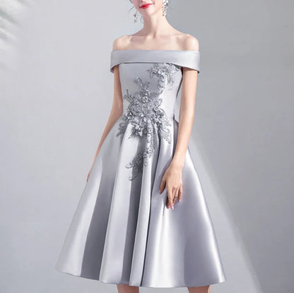 XS-3XL New Wedding Dress Evening Party Annual Meeting Performance Host Dress Bridesmaid Dresses