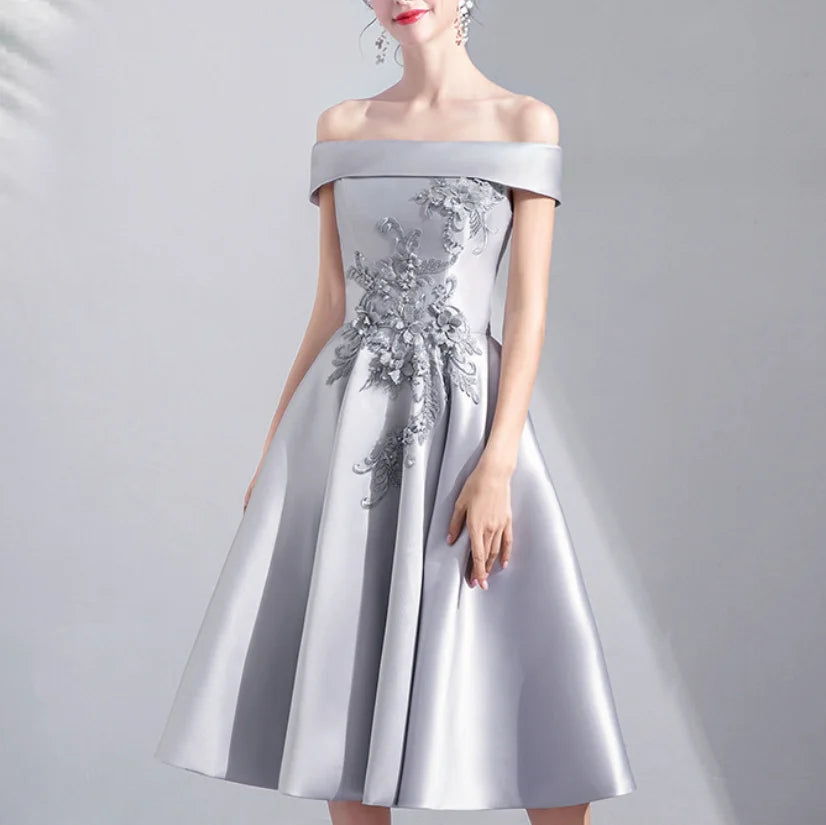 XS-3XL New Wedding Dress Evening Party Annual Meeting Performance Host Dress Bridesmaid Dresses