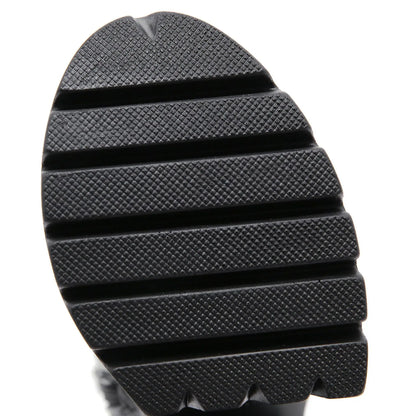 Gothic Black Ankle Boots For Women Plus High Heel Female Shoes Lace-Up Nigh Club Black Sexy Rivets Short Bootsrd5