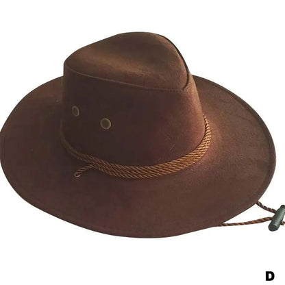 Color Men Western Cowboy Hat Big-edge Gentleman Cowgirl Jazz Gifts West Cowboy Hat For Men Color Mongolian Caps