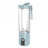 Wholesales Mini Blender 550ML USB Rechargeable Portable Juicer Small Home Appliances Kitchen Mixer Protein Powder Shake Bottle