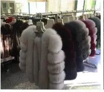 2018 New Hot Winter Women's Fur Coat Factory Supply Fashion Faux Fox/Rabbit Fur in White and Pink Plus Size