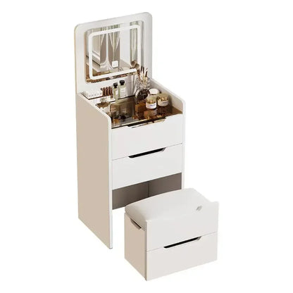 Wholesale Modern Dressing Table Bedroom Furniture White Color Makeup Vanity Makeup Table Vanities With Mirror | Kimlud...
