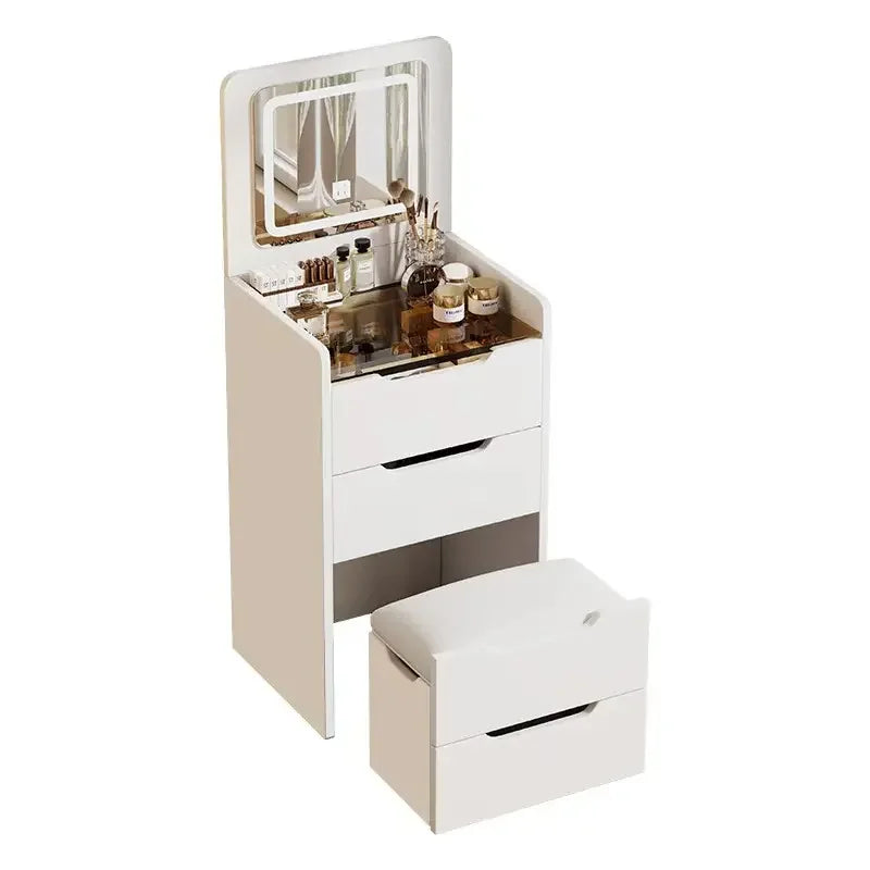 Wholesale Modern Dressing Table Bedroom Furniture White Color Makeup Vanity Makeup Table Vanities With Mirror | Kimlud...