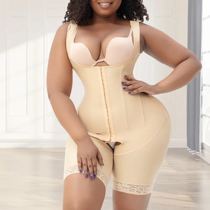 Post Surgery Stage 2 Lipo Lace Butt Lifter Tummy Control Body Girdle Bbl Shapewear Wholesale Fajas Colombianas Postparto 3 En 1