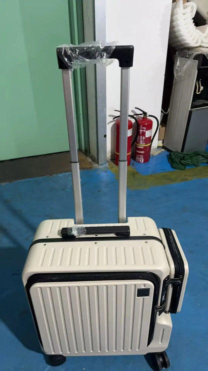 Trending Products 2025 New Arrivals 18inch Fashion Business Trolley Luggage Case Designer Travel Spinner Wheels Carry-On...