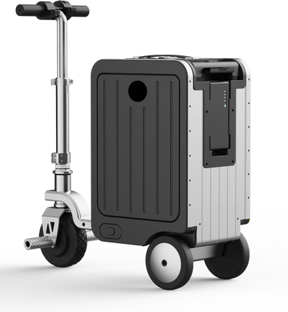 FENGJIU Adult and Children's Skateboard Luggage with Strong Load-bearing Capacity Rechargeable Electric Luggage...