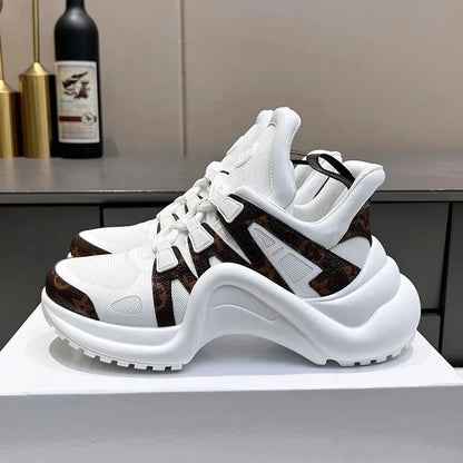 Top Quality Lady Driving Casual Shoe Trainer Designer Sneaker Low Casual Shoe Sports Culture Versatile Board Shoes Latex Fashion - Kimlud