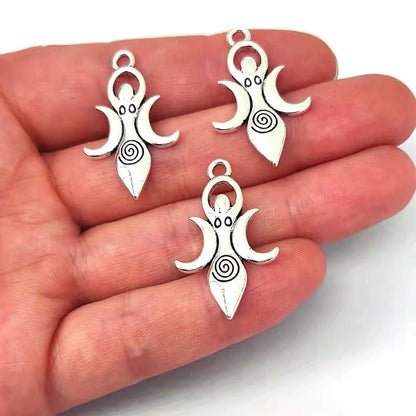 5pcsCute Yoga Fertility Goddess pendant charm Lover Pendant Fashion Hot Charms Gift For Women Men Accessories