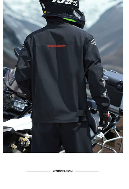 BMEI Motorcycle Raincoat Cycling Clothes Suit Rain-Proof Special Adult Rain-Proof Split Men's Take-out Rider