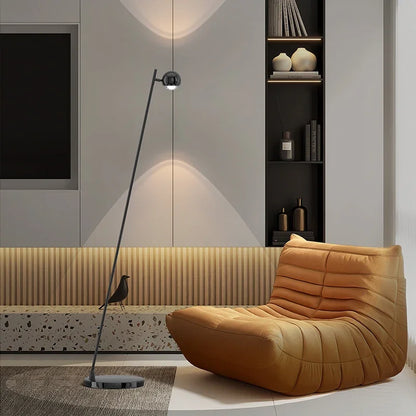 Hot Selling Wind Living Room Sofa Next To The Floor Light Modern Simple Sense Can Rotate The Hand Sensing Bedroom Floor Lamp - Kimlud