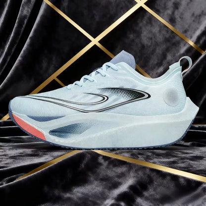 Unisex 2025 Full Carbon Plate Running Shoes Professional Marathon Racing Lightweight Bounce Cushion Breathable Sports Sneakers