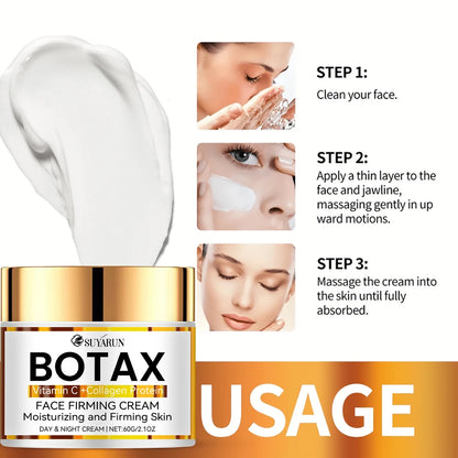 SUYARUN Professional Botax Anti-Aging Face Cream | Wrinkle Reduction & Skin Tightening Formula | Natural Ingredients.