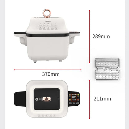 Automatic vegetable frying robot, full automatic rotary frying, intelligent household lazy Fried Rice frying machine, multi-func