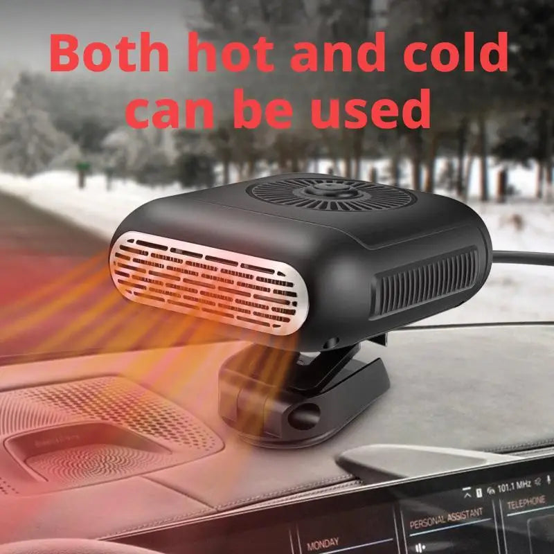 12v/24v Car Heater Fan For Car Front Windshield Defogging Demister Car Anti-Fog Heater Defroster Interior Accessories