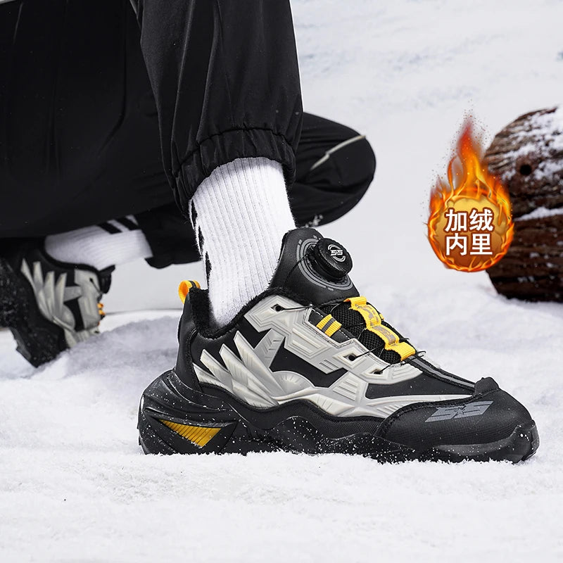 men boots 2025 New Winter Slippers Warm Men Shoes Waterproof Non-Slip Plush Sneakers Male tenis shoes Boots Men Sneakers Winter - Kimlud