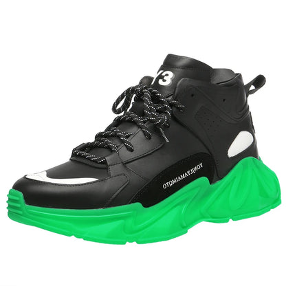 Mens' Sneakers Casual Boots 20223In Genuine Leather Fashion Designer Waliking Shoes Lightweight And Comfortable Women's Sneakers