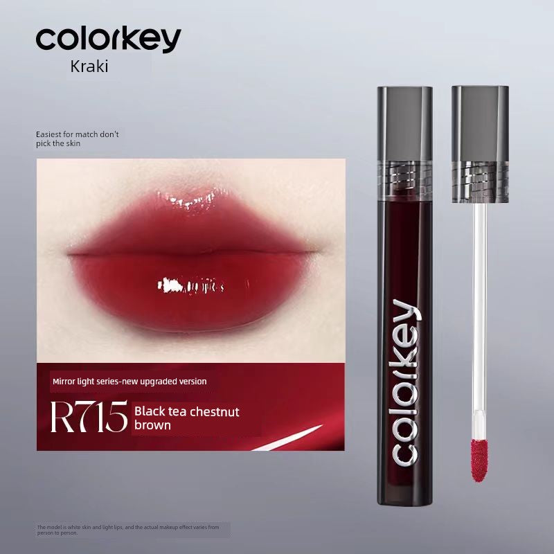 Colorkey Kelaqi Water Wave Lip Essence Lip Gloss Lip Gloss Mirror Lip Lacquer Water Light Lip Gloss Nourishing Lipstick