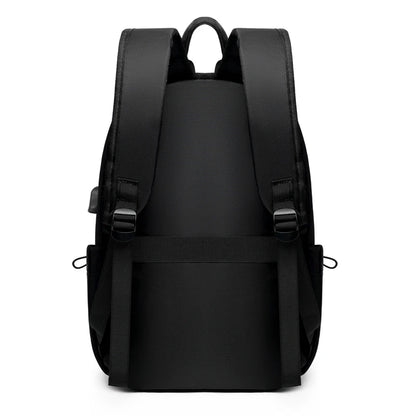 1 14 Inch Large Capacity Leisure Schoolbag Sports Simple Men And Women Universal Computer Backpack With Pendant