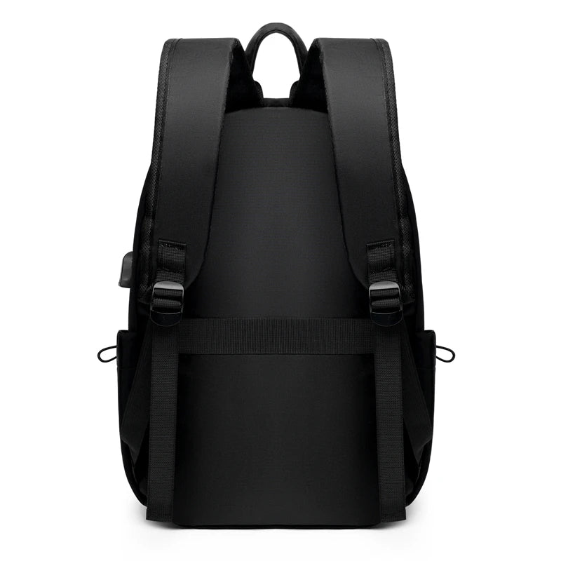 1 14 Inch Large Capacity Leisure Schoolbag Sports Simple Men And Women Universal Computer Backpack With Pendant