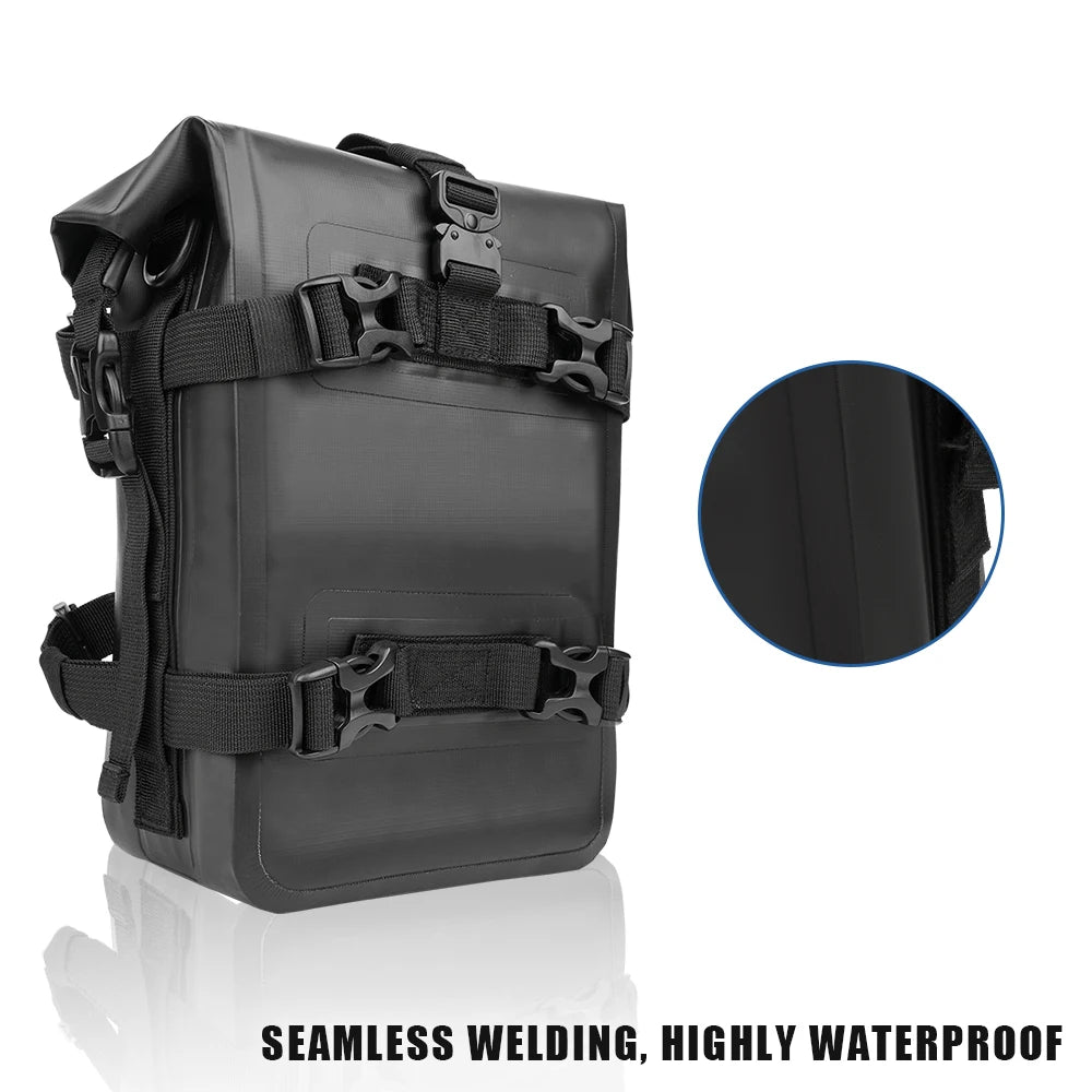 For BMW R1200GS R1250GS ADV For HONDA NC750X CB500X Motorcycle Frame Crash Bars Waterproof Bag Bumper Repair Tool Placement Bag