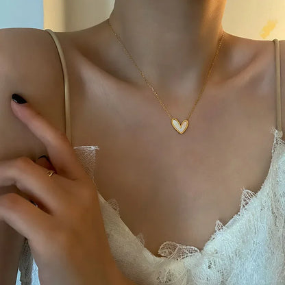 V-shaped Necklace Long Sexy Clavicle Neck Chain for Women Gold Pendant Tassels Girls Fashion Charms Wedding Party Jewelry Gifts