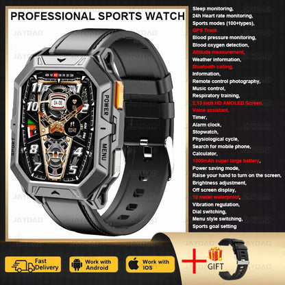 2025 New For Huawei Original Premium GPS Smart Watch Men Ultra HD Screen 1000MAH Battery BT Call 10ATM Waterproof Smart Bracelet