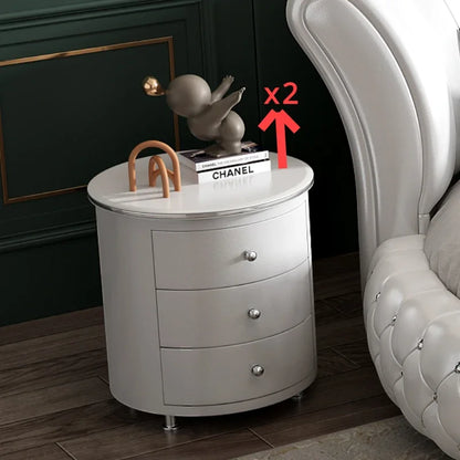 European Style Large Double Bed Round Modern Minimalist Princess Double Bed Luxury Human Camas De Dormitorio Bedroom...