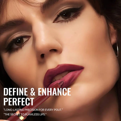 1pc Matte Lip Liner, Waterproof, Easy to Use, Beauty, Three-dimensional Lips, Long-lasting, Women'S Gift