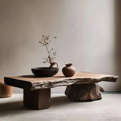 Antique Modern Coffee Table Aesthetic Wood Designer Living Room Decoration Coffee Table Unique Service Meubles Home Furniture - Kimlud