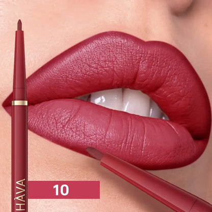 1pc Matte Lip Liner, Waterproof, Easy to Use, Beauty, Three-dimensional Lips, Long-lasting, Women'S Gift