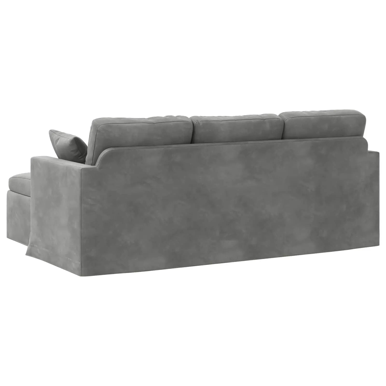 Dark Grey Velvet 198 X 134 X 80 cm Sofa for Living Room 198 X 134 X 80 cm Velvet | Kimlud Luxury Sofa