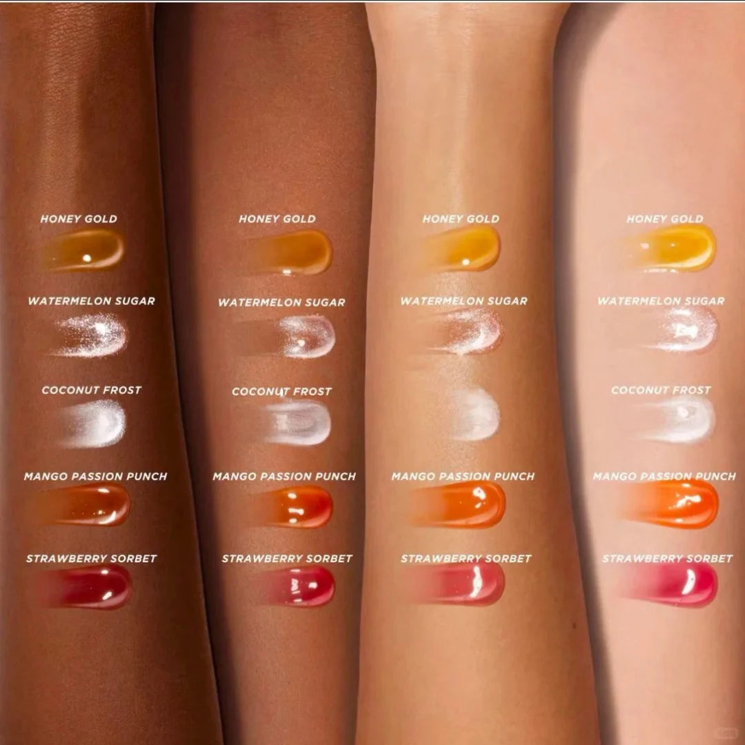 2025 Original Gisou Honey Watermelon Strawberry Essence Lip Oil Moisturizing Reduce Lip Lines Exfoliating Liquid Lip...