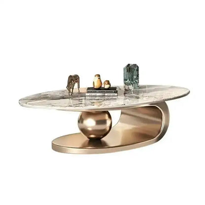 Nordic Living Room Coffee Tables Modern Design Decor Oval Coffee Tables Minimalist Mesa De Centro De Sala Home Furniture - Kimlud