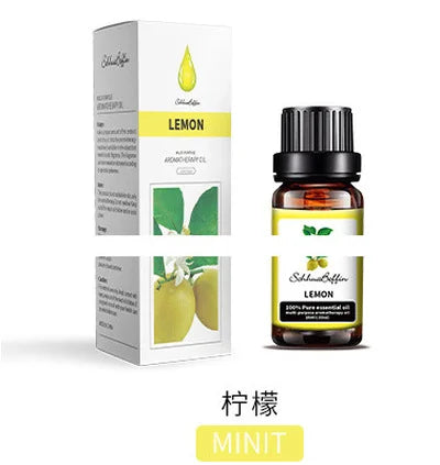 10ml Lavender Green Tea Plant Essential Oil Natural Aromatherapy Fragrance Humidifier Water Soluble Massage Essential Oil - Kimlud