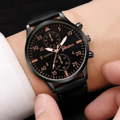 Top Brand Luxury Men's Watch Fashion Watch For Men Watch Sport Watches Leather Casual Wristwatch Reloj Hombre erkek kol saati