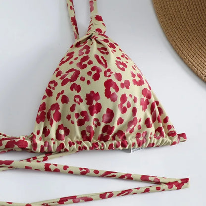 2024 Luxury Bikini Set Women Sexy Swimsuit High Cut Bandage Bikini Set Bathing Suit With Tassels Summer Brazilian Biquini