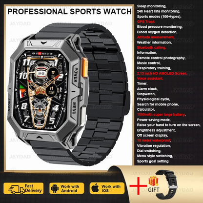 2025 New For Huawei Original Premium GPS Smart Watch Men Ultra HD Screen 1000MAH Battery BT Call 10ATM Waterproof Smart Bracelet