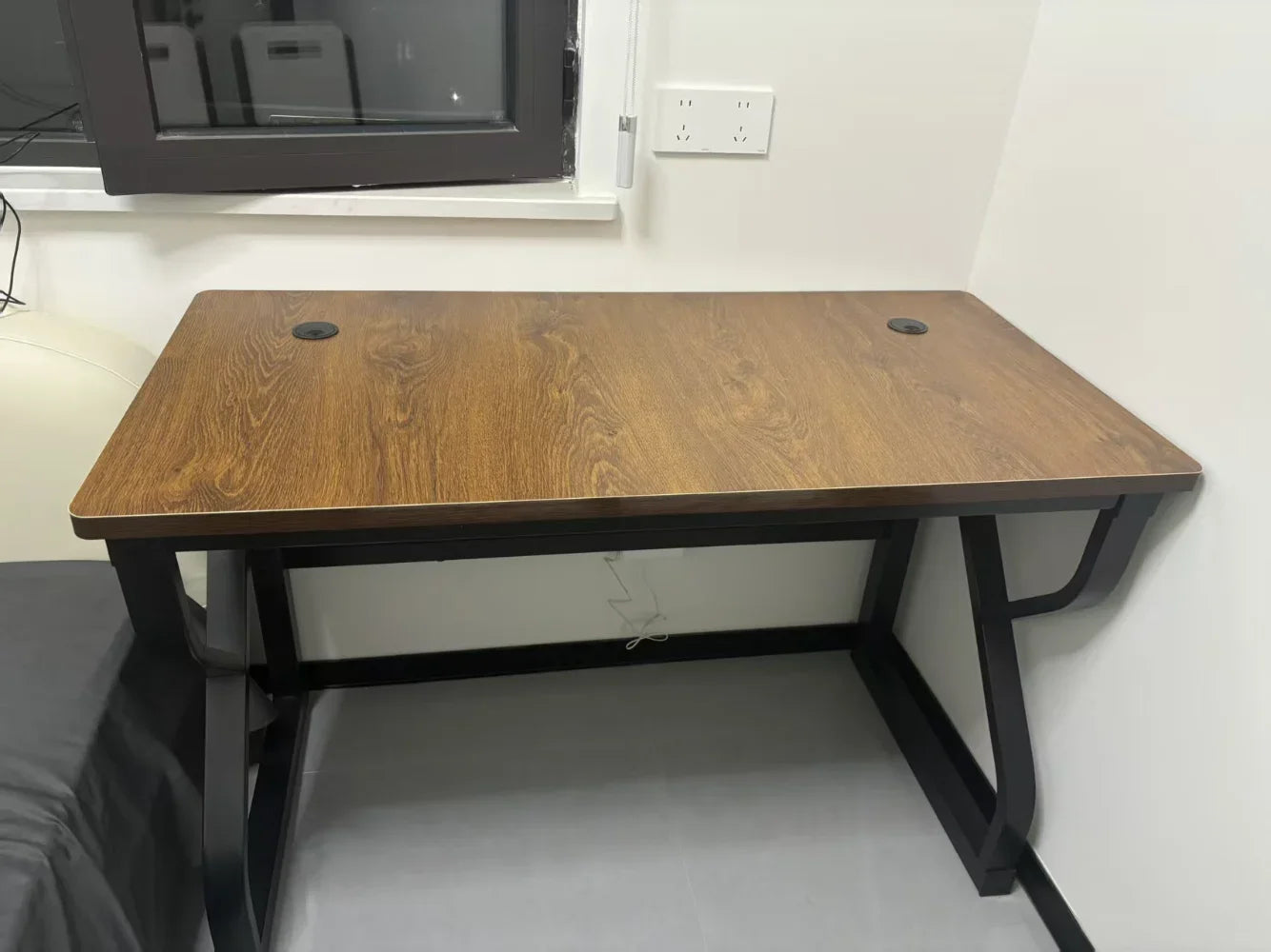 Heavy Duty 30MM Thick Solid Wood Computer Desk Ergonomic Office Desk Study Table Home Office Furniture Writing Desk Gaming - Kimlud