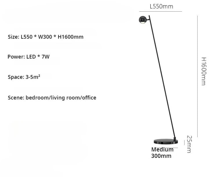 Hot Selling Wind Living Room Sofa Next To The Floor Light Modern Simple Sense Can Rotate The Hand Sensing Bedroom Floor Lamp - Kimlud