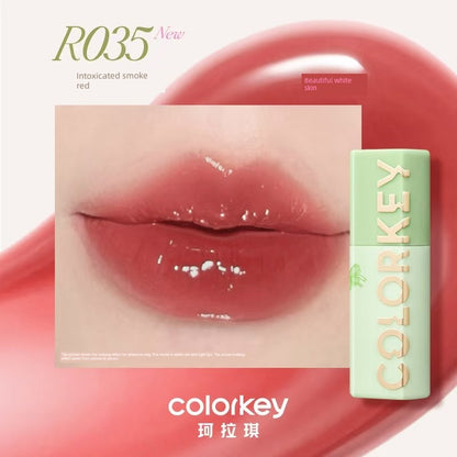 Colorkey Kelaqi Water Wave Lip Essence Lip Gloss Lip Gloss Mirror Lip Lacquer Water Light Lip Gloss Nourishing Lipstick