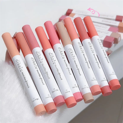 10 Colors Matte Lipliner Waterproof Long-lasting Natural Charming Lip Liner Contour Lipstick Pencil Women Lips Makeup Cosmetics