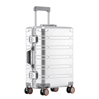 Travel Bags Rolling Luggage Luggage 20‘’Carry-On Cabin Suitcase  Aluminum-magnesium Alloy Travel Suitcase