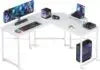 -Factory Furniture Wholesale Customization Large Cheap L-Shaped Simple Computer Desk With Shelf For Office Home | Kimlud...