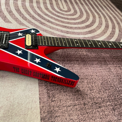Washb Dimebag Custom Electric Guitar Brand Red Color Floyd W/Bar Fast Ship | Kimlud Luxury Bag