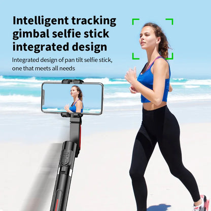 MEUYAG intelligence face tracking Stabilizer 360 Auto Rotation Follow Gimbal with Remote Selfie stick tripod  for iPhone Android