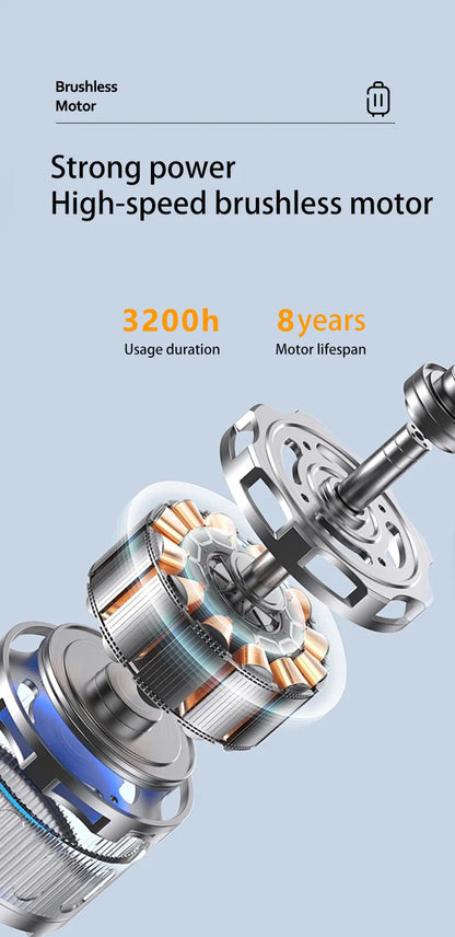 Deluxe Electric Scooter Luggage Children's Cabin Portable Smart Luggage Comfortable Seat Silver Trolley Multipurpose Bag...