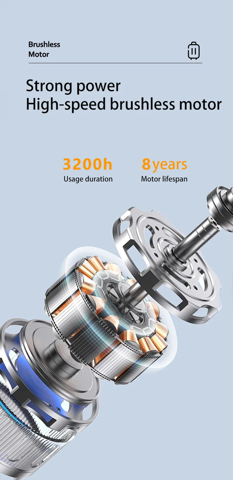 Deluxe Electric Scooter Luggage Children's Cabin Portable Smart Luggage Comfortable Seat Silver Trolley Multipurpose Bag...